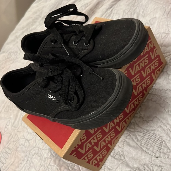 Black Vans - Picture 3 of 3
